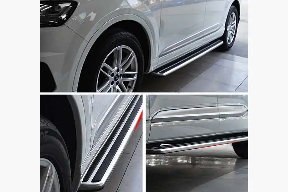 Audi Q3 2011–2019 OEM-V3 side steps (set van 2, aluminium) Image
