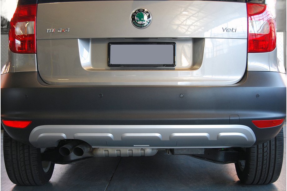 Skoda Yeti 2009–2017 Voor- en achterbumperlip (2-delige set) Image