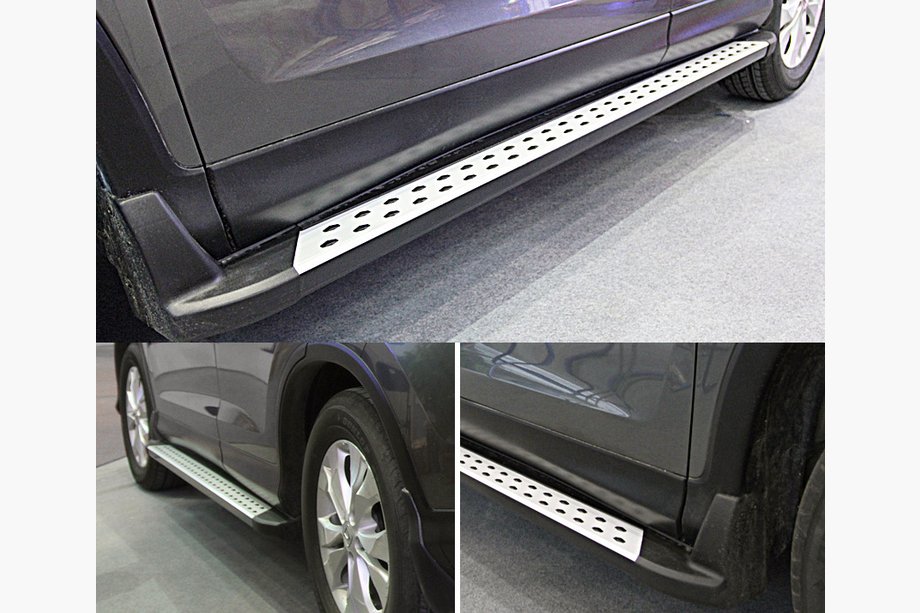 Honda CRV 2012–2016 Originele side steps V2 (2 stuks, aluminium) Image