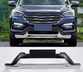 Hyundai Santa Fe 3 2012–2018 Voor- en achterbumper lipspoilers (2016-2018) foto 1