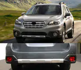 Subaru Outback 2014–2019 Voor- en achterbumper lip V1 (2 stuks, EU) foto 1