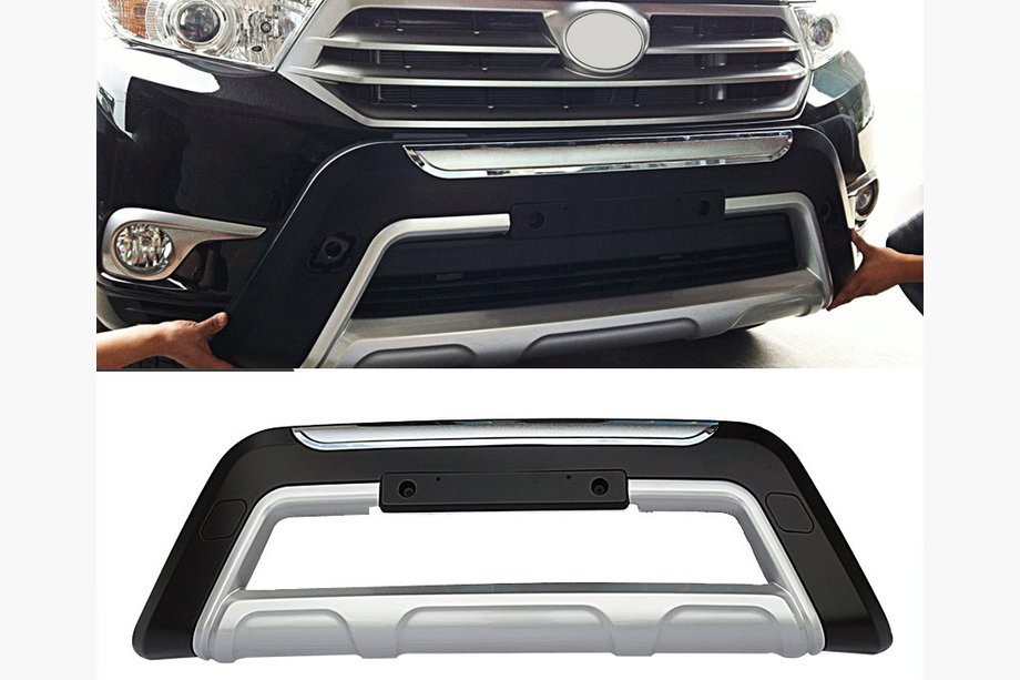 Toyota Highlander 2008–2013 Voorbumper lipspoiler (2011-2013) Image