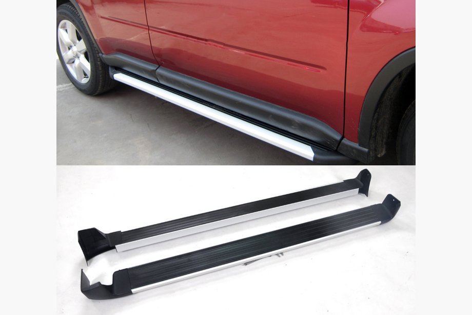 Nissan X-trail T31 2007–2014 Originele side steps (2 stuks, aluminium) Image