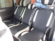 Toyota Avensis 2009–2018 Autostoelhoezen (kunstleer↗stof, Premium) foto 1
