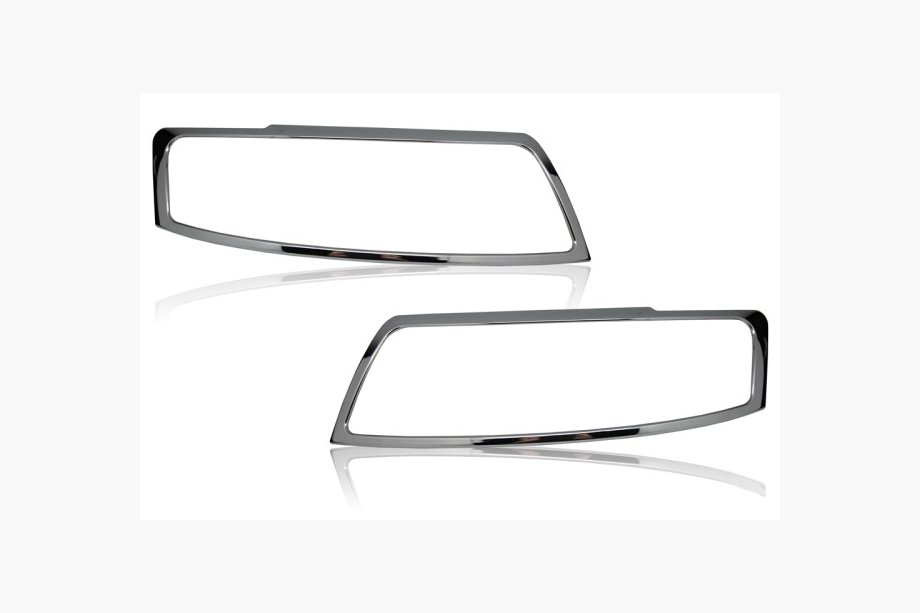 Audi A4 B6 2000–2004 Koplampafdekkingen (set van 2, ABS) Image