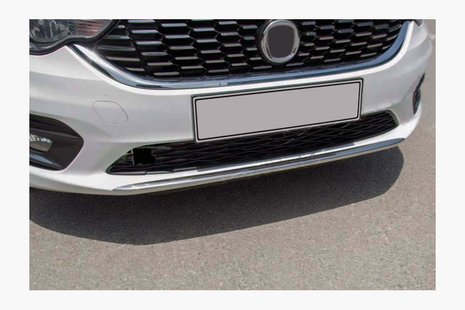 Fiat Tipo 2016– OmsaLine RVS chroomlijst voor voorbumper (2016-2020) Image