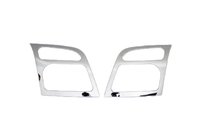 Ford Connect 2006–2009 Koplampomlijsting OmsaLine (set 2 stuks, ABS chroom) foto 2