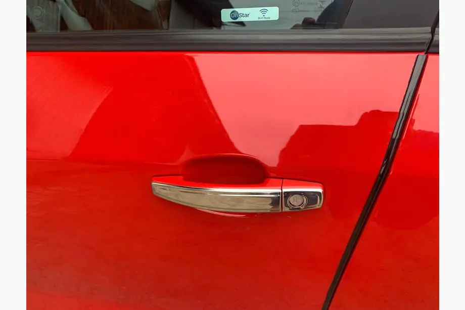 Opel Zafira B 2005–2011 Smalle deurgreepafdekkappen (set 4 st., RVS, Omsa) Image