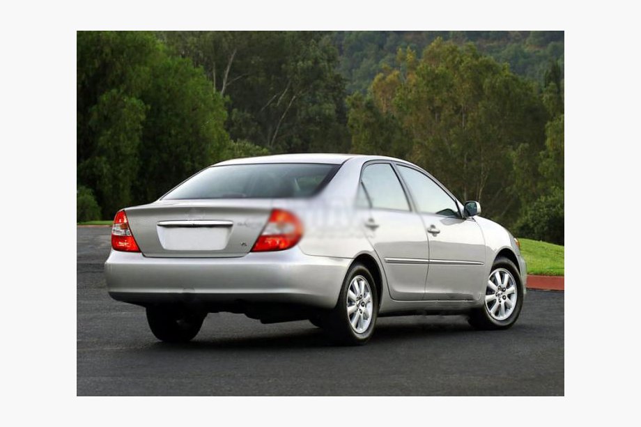 Toyota Camry 2001–2006 Chroomstrip boven de kentekenplaat Image