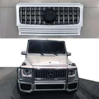 Voorgrille (GT, met chromen strips) Mercedes G-klasse W463 1990–2018 foto 3