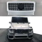 Mercedes G-klasse W463 1990–2018 Voorgrille (GT, met chromen strips) foto 3