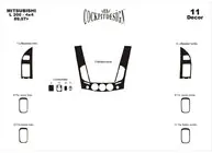 Mitsubishi L200 2006–2015 Dashboardpanelen set (11-delig) foto 8