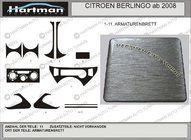 Peugeot Partner Tepee 2008–2018 Actie!!! Interieurtuning in aluminiumlook foto 1