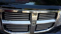 Dodge Nitro 2006–2011 Chromen sierlijsten voor grille (RVS) foto 2