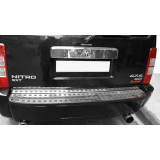 RVS beschermplaat achterbumper Dodge Nitro 2006–2011 foto 1