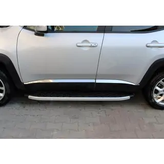 Deurstrip (set van 4, RVS) Jeep Renegade 2014– foto 1