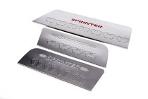 Mercedes Sprinter W906 2006–2018 Carmos V4 RVS instaplijsten interieur (set 3 stuks) foto 1