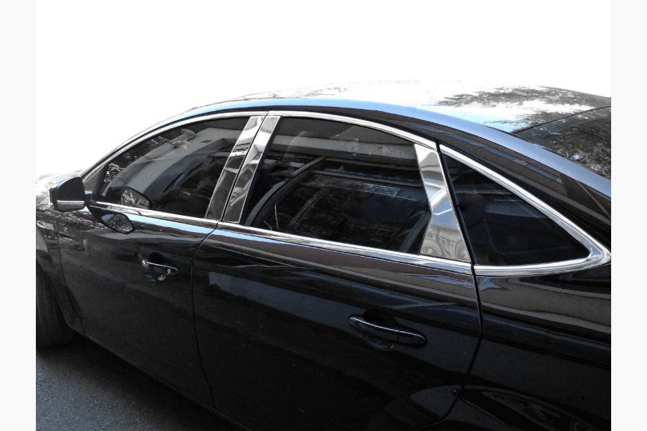 Ford Mondeo 2014–2022 Deurstijllijsten (RVS) Image
