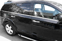 Dodge Journey 2008–2020 Raamomlijsting (6-delig, RVS) foto 1