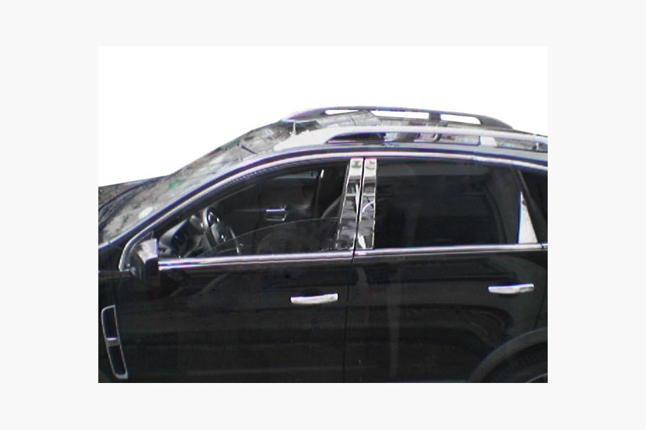 Opel Antara 2006–2017 Chroom sierlijstenset rondom de zijruiten (RVS) Image