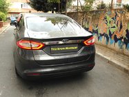 Ford Fusion 2012–2020 Chromen sierlijst boven de kentekenplaat (RVS) foto 2
