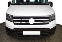 Volkswagen Crafter 2016– RVS grillijsten (set 4 stuks) Carmos - Turks staal foto 2