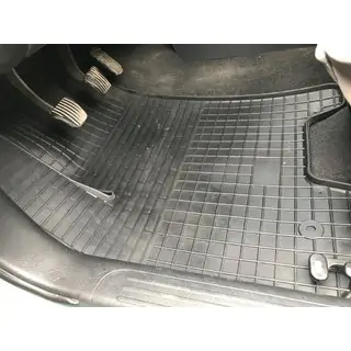 Rubberen vloermattenset (4 stuks, Polytep) Chevrolet Aveo T250 2005–2011 foto 1