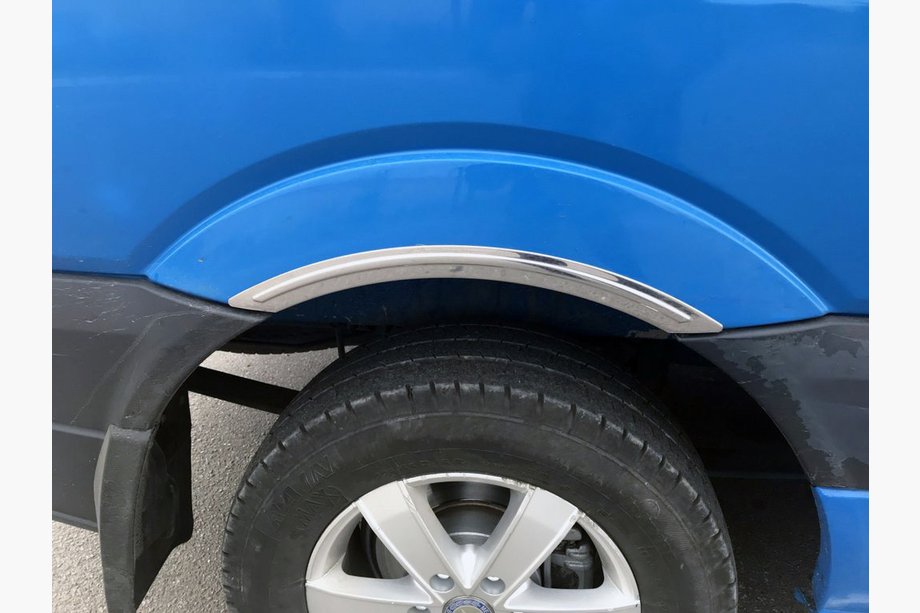 Mercedes Sprinter W906 2006–2018 Smalle wielkastlijsten (set van 4, RVS) Carmos - Turks staal Image