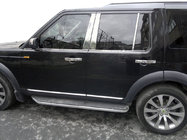 Land Rover Discovery III 2004–2009 RVS deurstijl sierlijsten (6-delig) foto 1