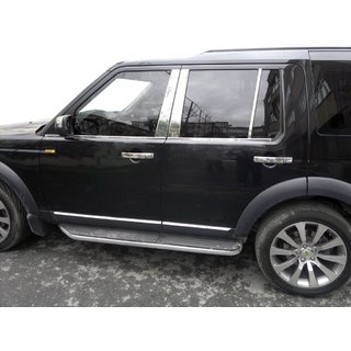 Raamomlijsting (4 stuks, RVS) Land Rover Discovery IV 2009–2017 foto 1