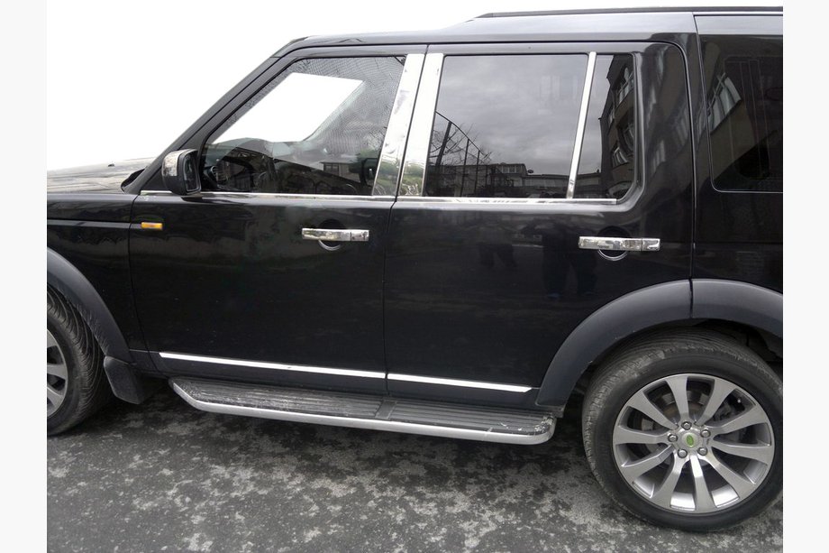 Land Rover Discovery IV 2009–2017 Raamomlijsting (4 stuks, RVS) Image