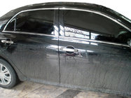 Toyota Corolla 2007–2013 Bovenste raamlijsten (4 stuks, RVS) foto 1