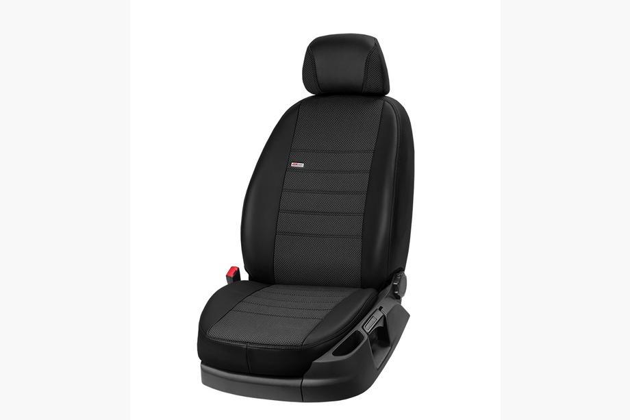 Honda HR-V 2021– Autostoelhoezen eco-leer + stof + Alcantara Eco Comfort (complete interieur) Foto 2