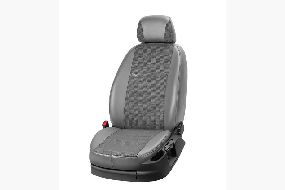 Honda HR-V 2021– Autostoelhoezen eco-leer + stof + Alcantara Eco Comfort (complete interieur) Foto 3
