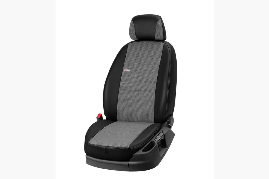 Honda HR-V 2021– Autostoelhoezen eco-leer + stof + Alcantara Eco Comfort (complete interieur) Foto 5