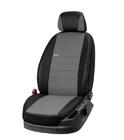 Iveco Eurotech 1992–2002 Autostoelhoezen eco-leer+stof+Alcantara Eco Comfort (voorstoelen) foto 5