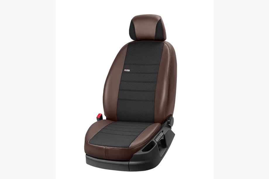 Honda HR-V 2021– Autostoelhoezen eco-leer + stof + Alcantara Eco Comfort (complete interieur) Foto 6