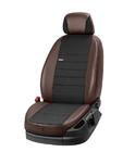 Iveco Eurotech 1992–2002 Autostoelhoezen eco-leer+stof+Alcantara Eco Comfort (voorstoelen) foto 6