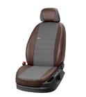 Iveco Eurotech 1992–2002 Autostoelhoezen eco-leer+stof+Alcantara Eco Comfort (voorstoelen) foto 7