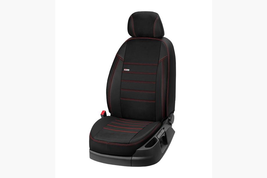 Renault Premium 2006–2013 Autostoelhoezen eco-leer+stof+alcantara Eco Laser Antara 2020 (voor) Image