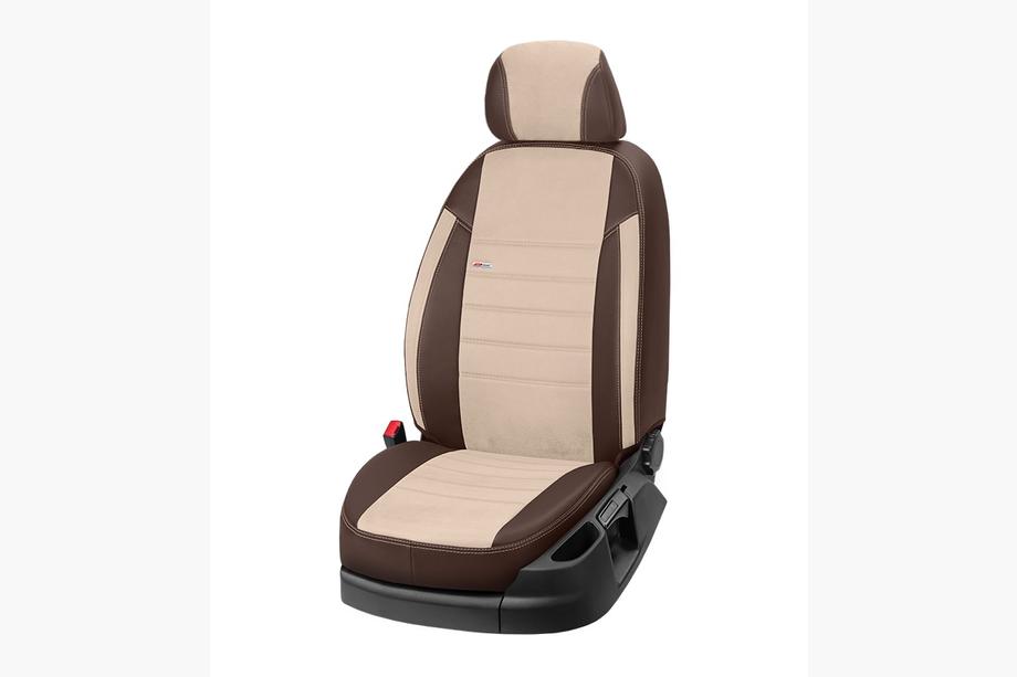 Toyota Corolla 2019– Autostoelhoezen eco-leer+stof+antara Eco Laser Antara 2020 (complete set) Foto 13