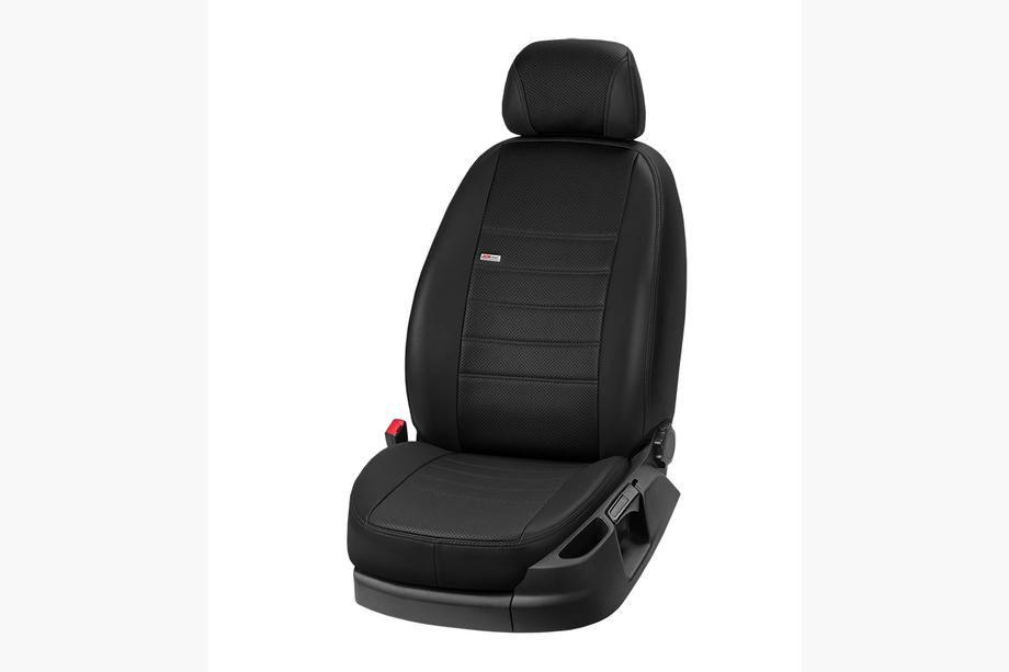 Kia Sportage 2004–2010 Autostoelhoezen van kunstleer Eco Laser 2020 (complete interieur) Foto 2