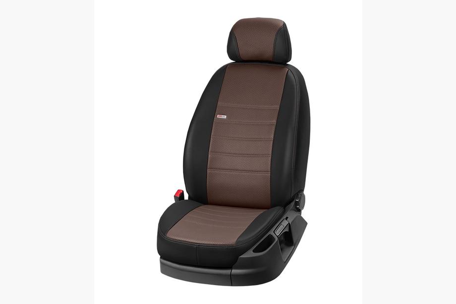 Kia Sportage 2004–2010 Autostoelhoezen van kunstleer Eco Laser 2020 (complete interieur) Foto 6
