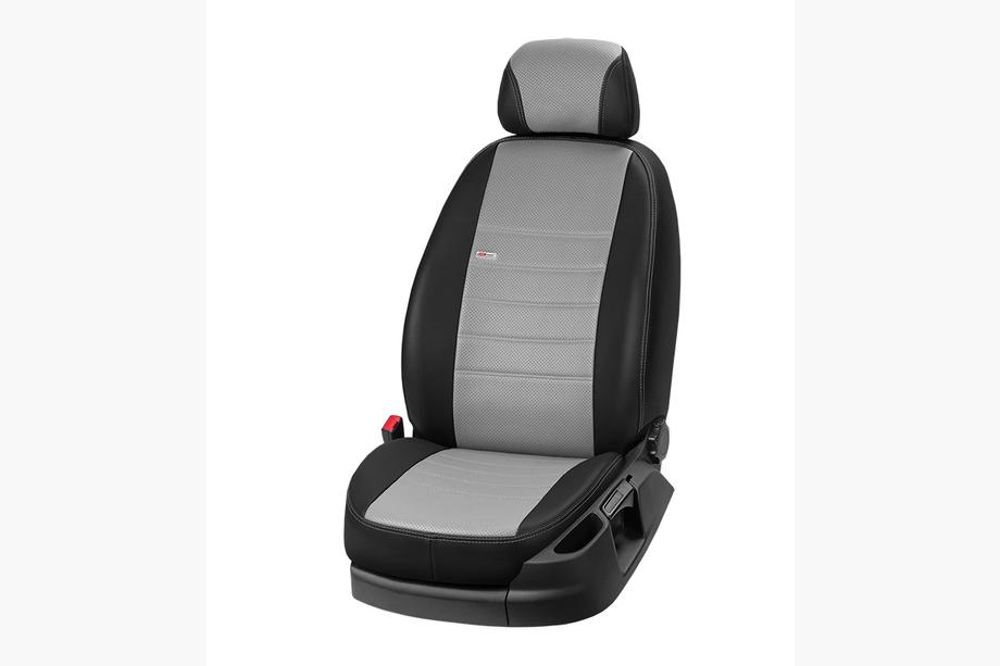Kia Sportage 2004–2010 Autostoelhoezen van kunstleer Eco Laser 2020 (complete interieur) Foto 7