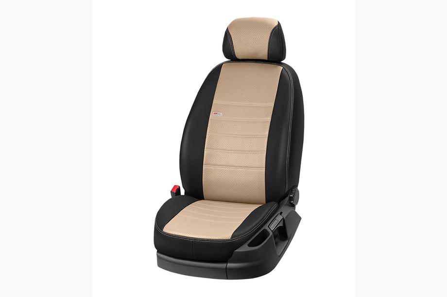 Kia Sportage 2004–2010 Autostoelhoezen van kunstleer Eco Laser 2020 (complete interieur) Foto 8