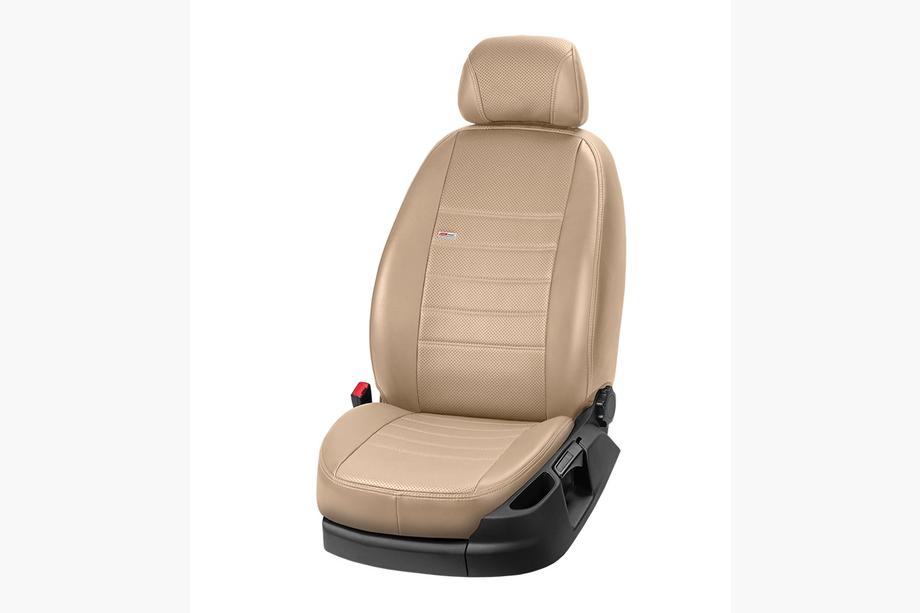 Kia Sportage 2004–2010 Autostoelhoezen van kunstleer Eco Laser 2020 (complete interieur) Foto 15