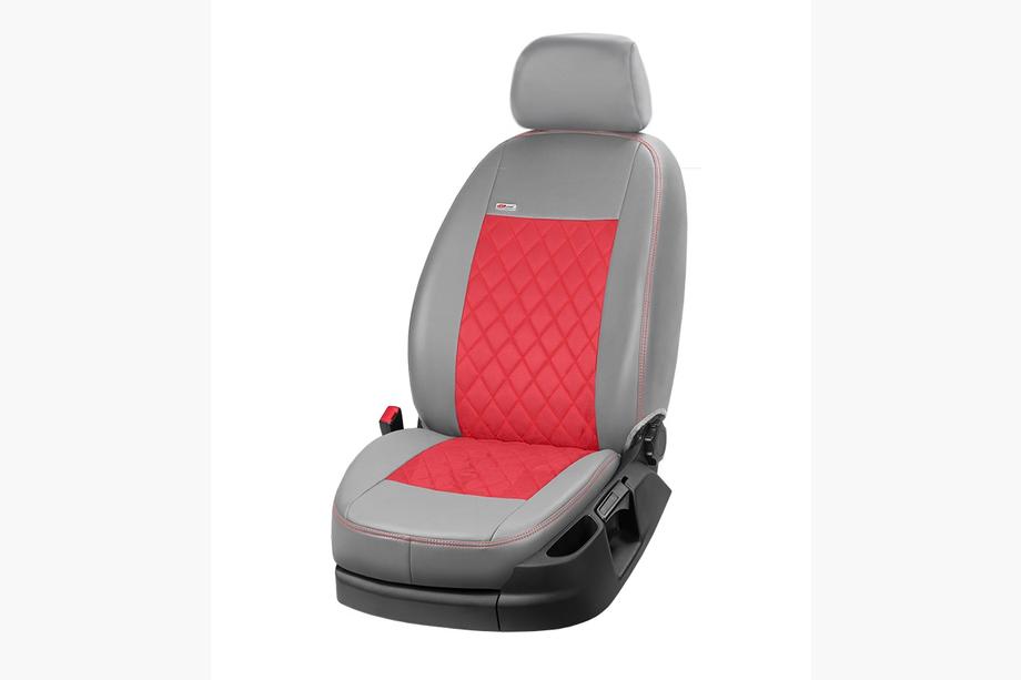 Land Rover Freelander I 1997–2006 Autostoelhoezen eco-leer+stof+Alcantara Eco Prestige Antara (volledige set) Foto 5