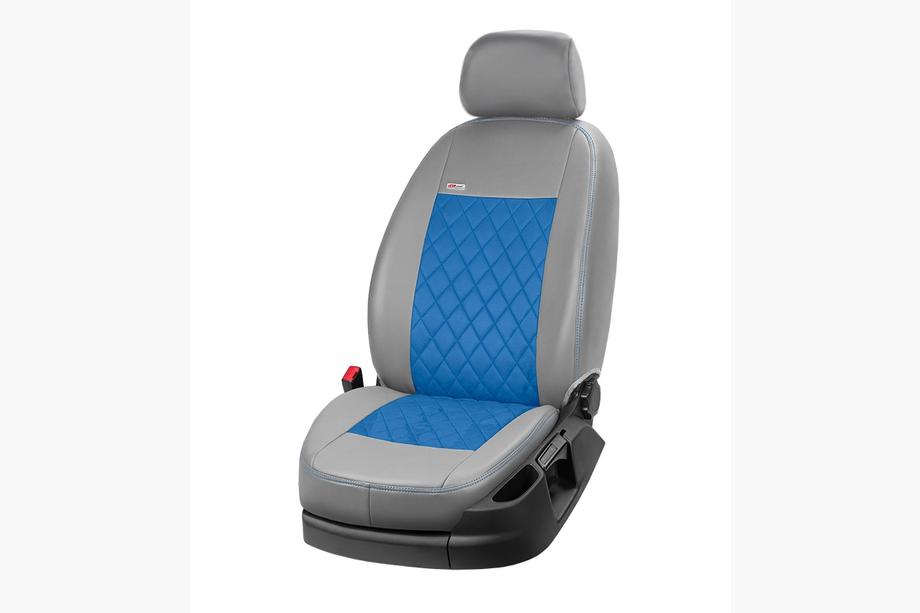 Land Rover Freelander I 1997–2006 Autostoelhoezen eco-leer+stof+Alcantara Eco Prestige Antara (volledige set) Foto 7