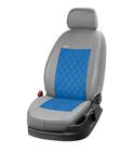 Renault Premium 2006–2013 Autostoelhoezen eco-leer+stof+alcantara Eco Prestige Antara (voorstoelen) foto 7