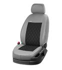Renault Premium 2006–2013 Autostoelhoezen eco-leer+stof+alcantara Eco Prestige Antara (voorstoelen) foto 8